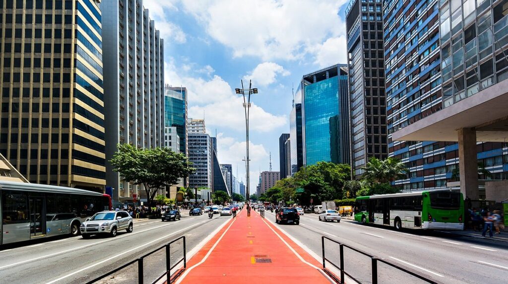 São Paulo para conhecer de Táxi